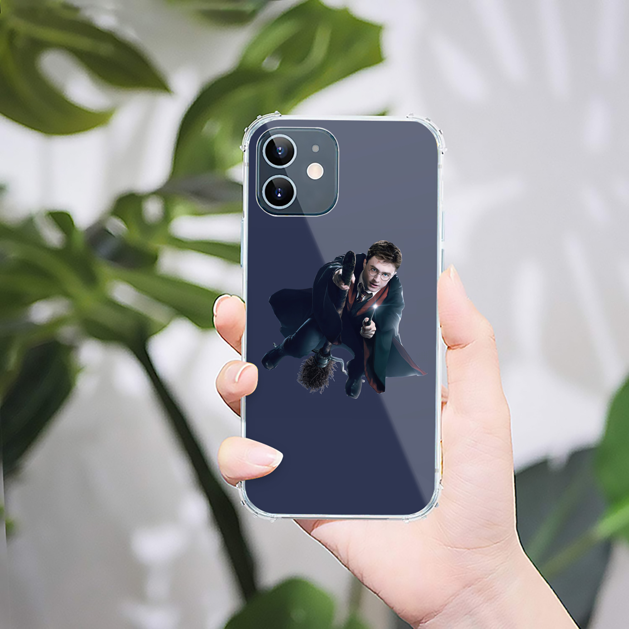 （画像用） Harry Potter ハリー・ポッターシリーズ 【iPhone 12シリーズ対応】透明スマホケース（クリアソフトケース）